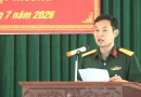 Thanh Hóa: Xã Ngọc Lặc kiện toàn đội ngũ thôn đội trưởng sau sáp nhập thôn